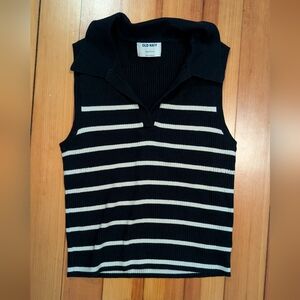 Old Navy Rib-Knit Crop Polo Sweater | Women's XL